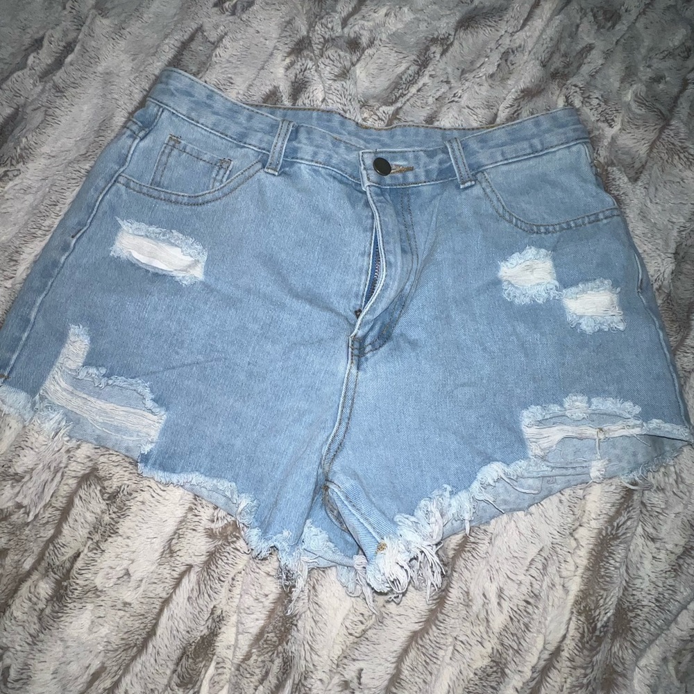 SHEIN jean shorts